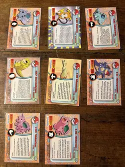 Pokemon Topps Blue Label Card Lot Of 8 - Image 2