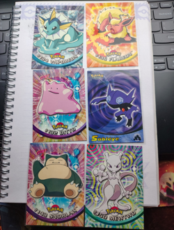 Topps Pokemon What’s That PokemonU 2004 6-Card Lot #132 134 136 143 150 - Image 1