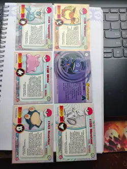 Topps Pokemon What’s That PokemonU 2004 6-Card Lot #132 134 136 143 150 - Image 2