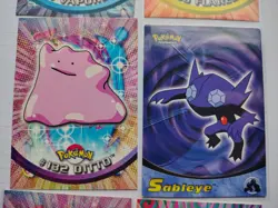 Topps Pokemon What’s That PokemonU 2004 6-Card Lot #132 134 136 143 150 - Image 4