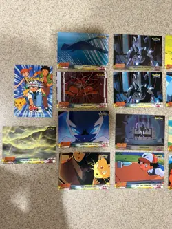 Topps Pokemon Mewtwo Strikes Back Movie 1999 34-Piece Card Lot, Some Holo - Image 3