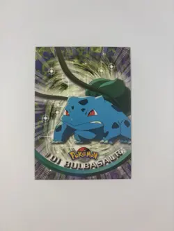 Pokemon Topps Bulbasaur #01 Ivysaur #02 Venusaur NM Card Lot Evolution Set - Image 2