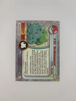 Pokemon Topps Bulbasaur #01 Ivysaur #02 Venusaur NM Card Lot Evolution Set - Image 3