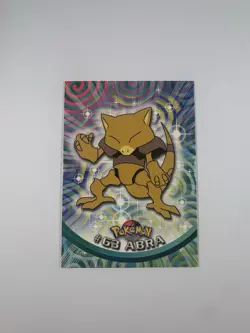 Pokemon Topps Abra #63 Kadabra #64 Alakazam #65 Card Lot Vintage Evolution Set - Image 2