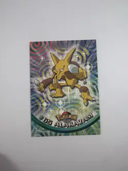 Pokemon Topps Abra #63 Kadabra #64 Alakazam #65 Card Lot Vintage Evolution Set - Image 4