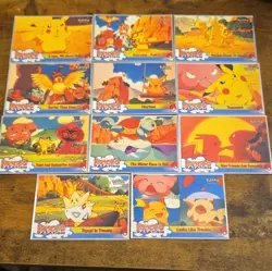 Pokemon Topps Pikachu's Vacation Trading Card Lot 12 Cards Pikachu, Togepi - Image 1