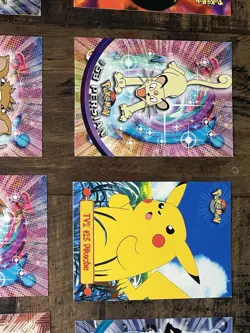 Topps 1999 Pokemon TV1/TV2 Trading Card Lot Pikachu Poliwag Psyduck Machoke - Image 4
