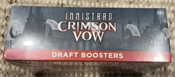 Magic: The Gathering - Innistrad: Crimson Vow Draft Booster Box - Sealed 630509993475 - Image 1