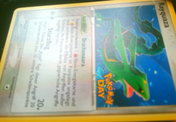 Pokemon Rayquaza 22/107 EX Deoxys | Pokemon Day 2005 Stamp | Germany Exclusive - Image 3
