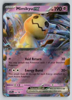 MIMIKYU EX 004 HOLO PROMO SCARLET & VIOLET PROMO POKEMON NM - Image 1
