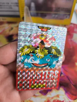 Pokemon Karte Card Holo Bisaflor Venusaur Carddass Monsters Collection japan VG - Image 3