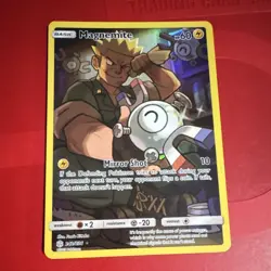 The Pokemon Company Magnemite 242/236 Cosmic Eclipse Secret Rare Holo ENG 2019 - Image 1