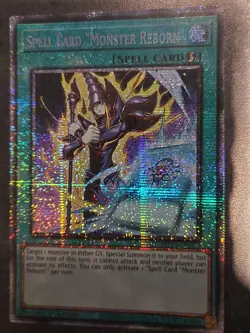 x1 Spell Card "Monster Reborn" - MP25-EN006 - Starlight Rare - 1st Edition Yu-Gi - Image 1