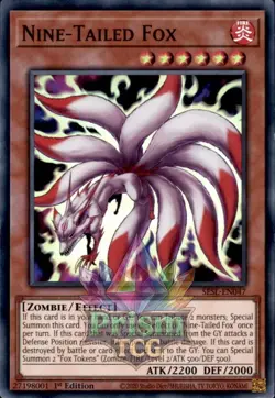Nine-Tailed Fox Super Rare #SESL-EN047 Yugioh Super Rare - Image 1