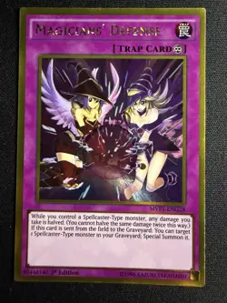 Yugioh Magicians' Defense MVP1-ENG28 1st Edition NM - Image 1