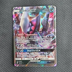 Darkrai GX 88/147 Holo GX Rare Burning Shadows Pokemon Near Mint - Image 1