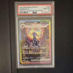 Pokemon Company Umbreon ex 161/131 Prismatic Evolutions SIR Holo 2025 PSA 10 - Image 1