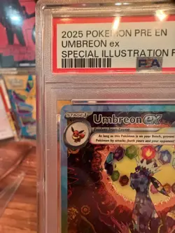 Pokemon PSA 8 Umbreon ex 161/131 SV Prismatic Evolutions SIR Holo English - Image 4