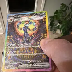 Pokemon Umbreon ex 161/131 SV Prismatic Evolutions SIR Holo English 280 HP - Image 3