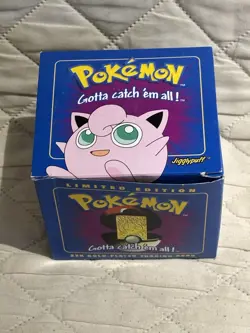 23K Gold Plated CHARIZARD Trading Card 1999 Burger King Pokemon Ball SHIPS FREE - Image 1