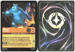 Disney Lorcana TCG Sulley - The New Boss 24/207 Super Rare Foil Attack Of The Vi - Image 3