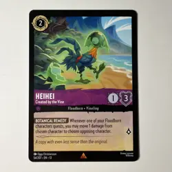 Heihei - Created by the Vine 54/207 Rare Disney Lorcana Attack Of The Vine! - Image 1