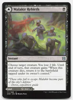 Malakir Rebirth - NM Near Mint - ZNR Zendikar Rising # 111 - MTG Magic - Image 1