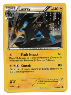 Pokemon Card: Luxray HOLO 46/99 Next Destinies Set Rare! NM - Image 1