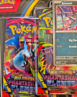 Pokemon Phantasmal Flames 3 Pack Blister Set w/ foil promo card Factory sealed - Image 2