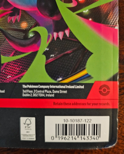 Pokemon Phantasmal Flames 3 Pack Blister Set w/ foil promo card Factory sealed - Image 4