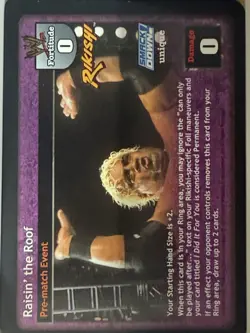 Rikishi Superstar Cards for WWE WWF Raw Deal TCG CCG Card Game Lot Of 4 NM - Image 1