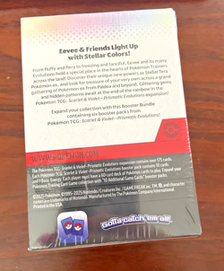 Pokemon Scarlet & Violet: Prismatic Evolutions Booster Bundle SEALED!! 6 Packs - Image 2