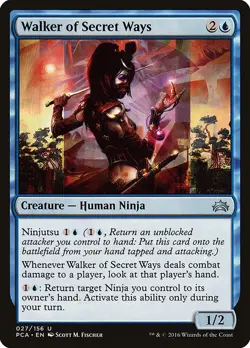[MTG] Walker of Secret Ways (027) (PCA) NM - Image 1
