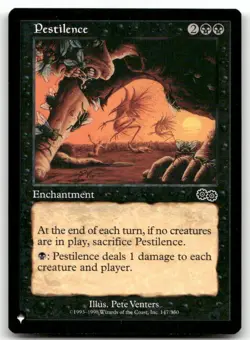 Pestilence #147 (LP) List Reprints LIST LIST Magic MTG - Image 1