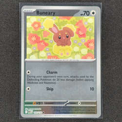Buneary - 107/132 - Reverse Holo - Mega Evolution - Pokemon Card - NM/M - Image 1