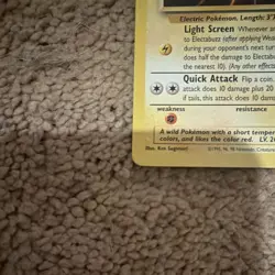 Wizards of the Coast Electabuzz Promo #2 English Basic Regular 60 HP 1999 - Image 2