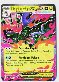 POKEMON Mega Dragalge ex - 065/086 [CRI 065/086] Double Rare Holofoil NM - Image 5
