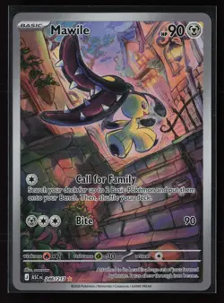 Mawile 246/217 Illustration Rare Ascended Heroes Pokemon Holo - Image 1