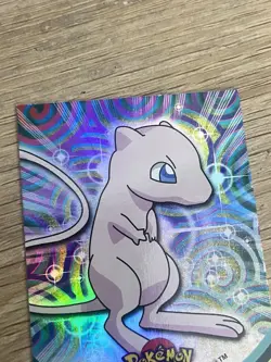 Pokemon 2000 Topps Mew #151 Rainbow Foil Blue Logo NOT PLAYED - Image 2