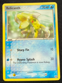 POKEMON EX EMERALD RELICANTH NON HOLO 18/106 LP - Image 1