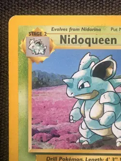 Pokemon TCG Nidoqueen | Jungle Base Set 23/64 | LP | Vintage | Non Holo - Image 2