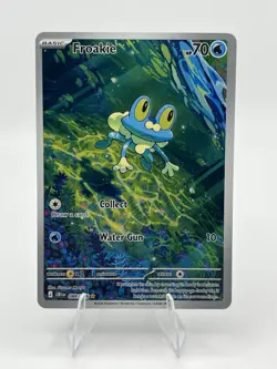Pokemon Froakie Full Art Holo Water Chaos Rising 086/083 - NM Mint A124 - Image 1