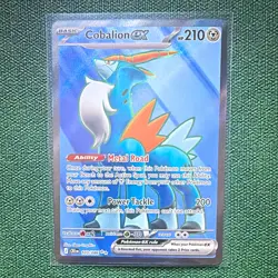 Cobalion EX 103/086 Chaos Rising Ultra Rare Holo English Pokemon TCG - Image 1