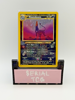HOUNDOOM 8/64 • 2000 Pokemon TCG Neo Revelation • Holo Rare • Near Mint - Image 1