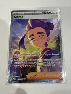 Pokemon TCG Kieran 174/131 SV Prismatic Evolutions SIR Full Art Holo Eng - Image 3