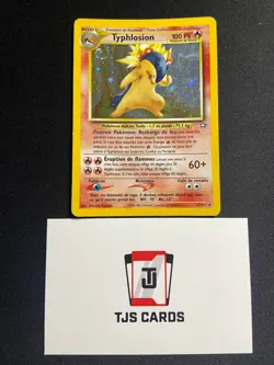 Typhlosion - Holo Swirl - French Neo Genesis 17/111 - MP - Pokemon - Image 1