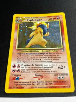 Typhlosion - Holo Swirl - French Neo Genesis 17/111 - MP - Pokemon - Image 4