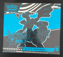 Pokemon TCG Scarlet & Violet Black Bolt Elite Trainer Box ETB New Sealed - Image 2