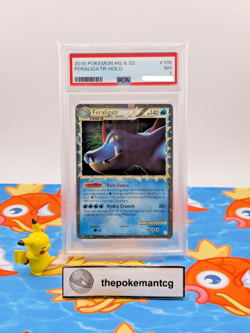 PSA 2010 Pokemon Feraligatr-Holo #108 NM 7 - Image 1