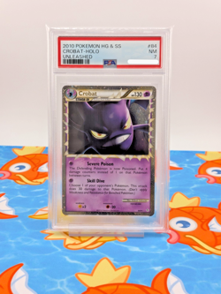 PSA 2010 Pokemon Crobat-Holo Unleashed #84 NM 7 - Image 2